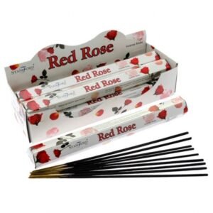 Heart-Soothing Incense Sticks Red Rose