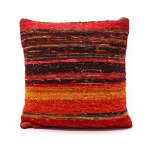 Warm Accent Cushion Cover Rich Red