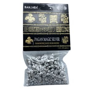 Mystic Ritual Resin Incense Pagan Silver