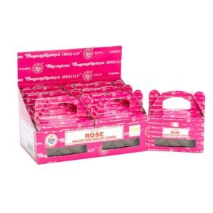Romantic Backflow Incense Cones Rose Petal