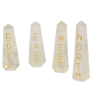 Directional Guidance Quartz Compass Stone Set