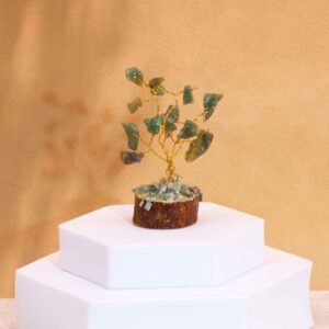 Prosperity Mini Gemstone Tree Green Aventurine