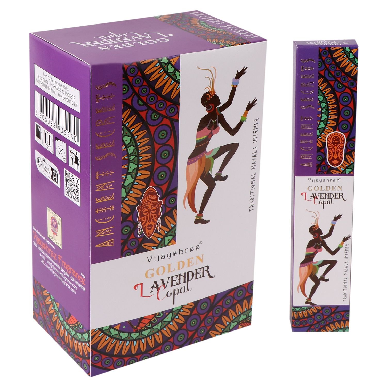 soothing evening incense sticks copal lavender Soothing Evening Incense Sticks Copal Lavender - Image 2