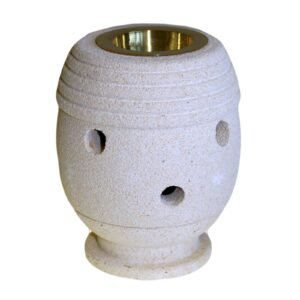 Serene Glow Classic Stone Oil Burner Sandstone