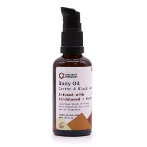 Calming Organic Body Oil Sandalwood & Myrrh