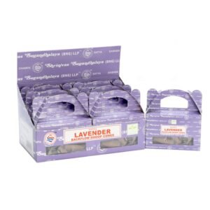 Calming Backflow Incense Cones Lavender