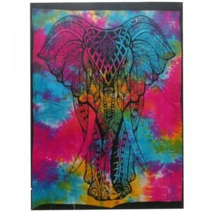 Prosperity Elephant Cotton Wall Tapestry