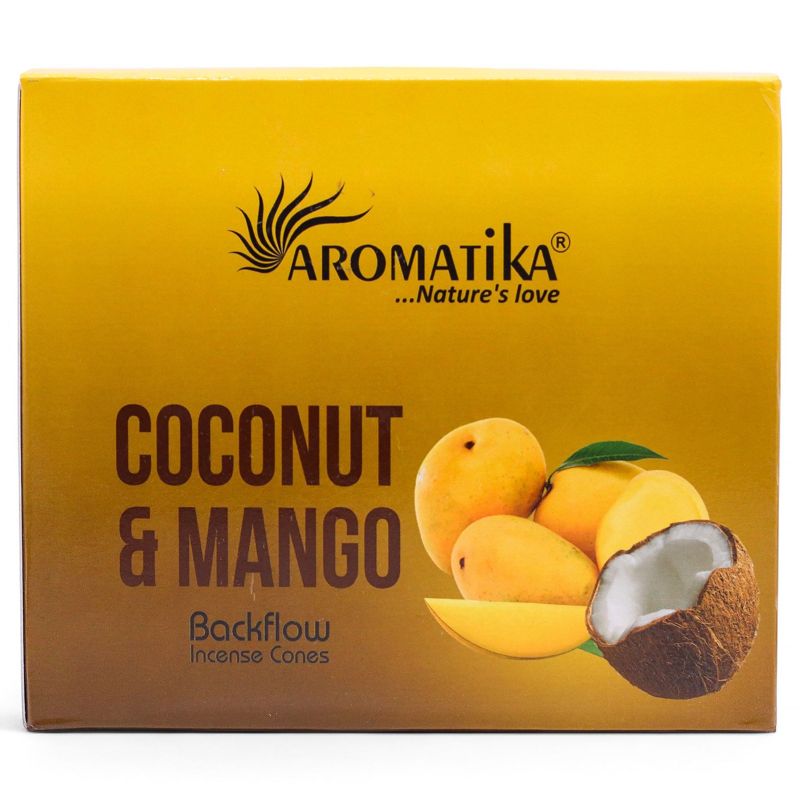 tropical escape backflow incense cones coconut mango Tropical Escape Backflow Incense Cones Coconut Mango - Image 5