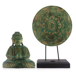 Harmonising Energy Buddha Feng Shui Green Mandala