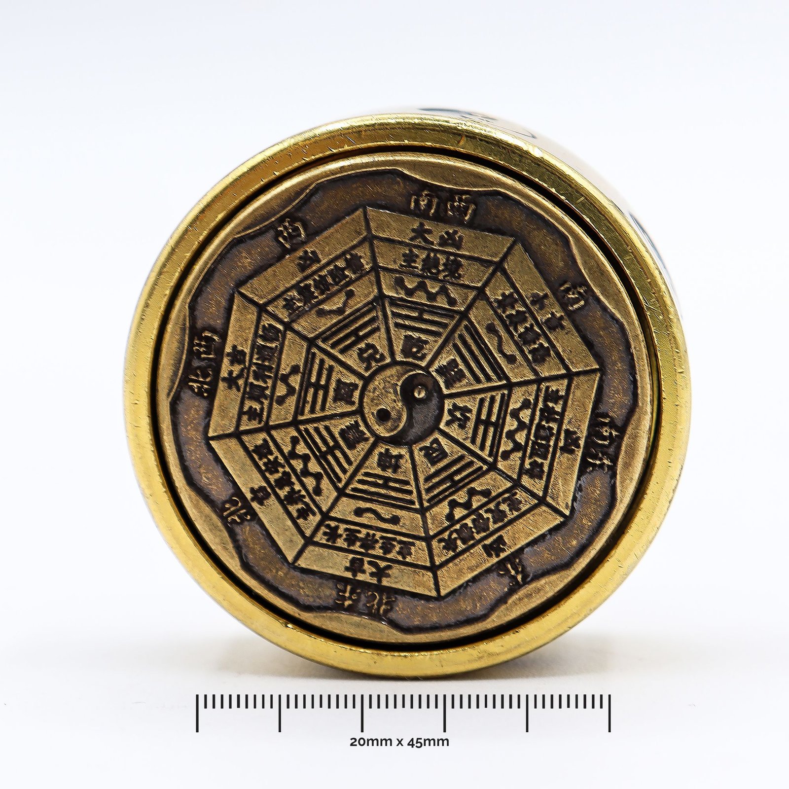 Feng shui bagua energetický disk talizman Feng Shui Bagua disk pre rovnováhu a ochranu – Obrázok 2