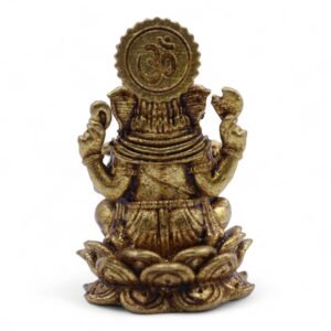 New Beginnings Miniature Statue Brass Ganesha