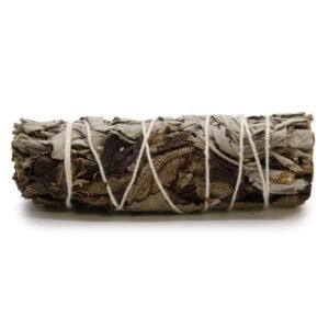 Deep Intuition Smudge Stick White Black Sage
