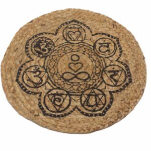 Harmonising Boho Place Mat Jute Chakra
