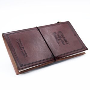 Family Memories Leather Adventure Writing Journal