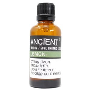 Uplifting Energy Organic Lemon Essential Oil