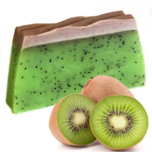 Floral Exfoliating Soap Slice Kiwifruit