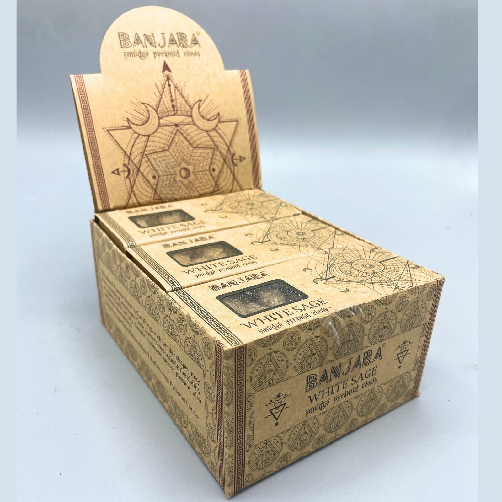 purifying clarity smudge pyramid cones white sage Purifying Clarity Smudge Pyramid Cones White Sage - Image 7