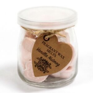 Comforting Embrace Soy Wax Melt Hearts Vanilla Nutmeg