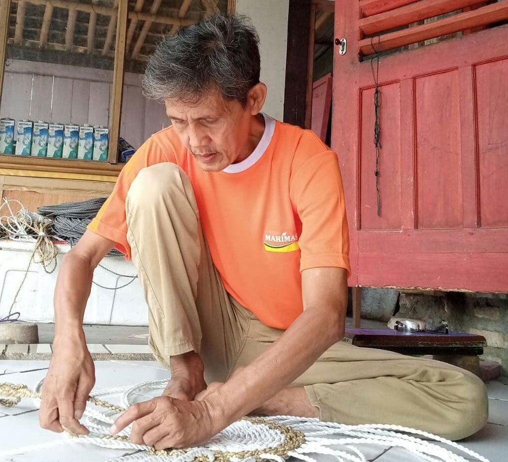 grounding glow round seagrass sun rug Grounding Glow Round Seagrass Sun Rug - Image 5