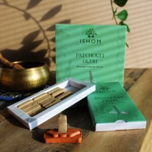 Balancing Incense Smudge Bricks Set Patchouli Wood