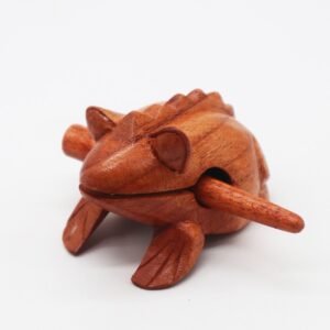 Playful Croaking Harmony Small Suar Wood Frog