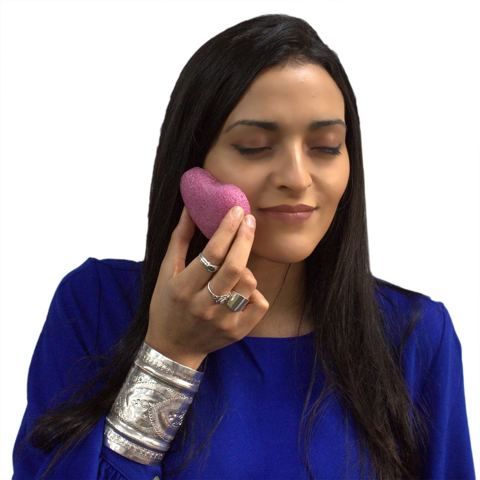 soothing heart konjac sponge rose infused Soothing Heart Konjac Sponge Rose Infused - Image 5