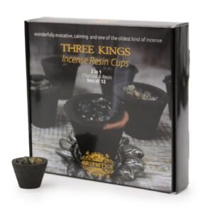 Ceremonial Blessing Resin Incense Cups Three Kings