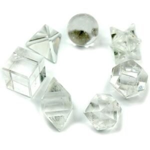 Sacred Geometry Seven Crystal Transformation Set
