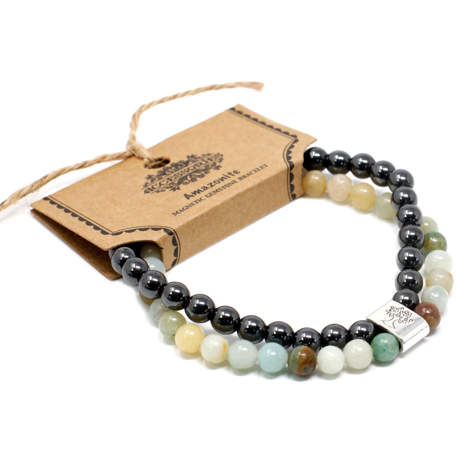 calm waves magnetic bracelet amazonite Calm Waves Magnetic Bracelet Amazonite