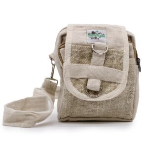Light Journey Crossbody Travel Bag Hemp Cotton