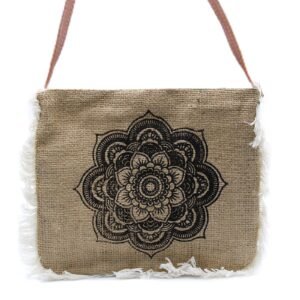 Mindful Journey Fringe Crossbody Bag Mandala