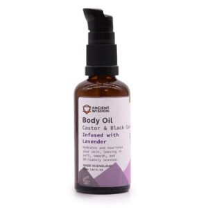 Calming Organic Body Oil Lavender Serenity