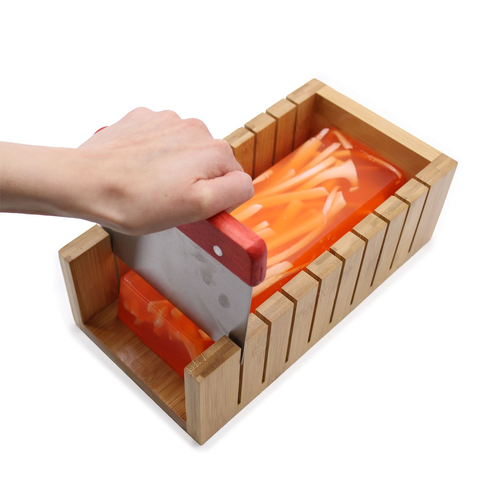 dual-style soap loaf cutter set wavy straight Dual-Style Soap Loaf Cutter Set Wavy Straight - Image 6