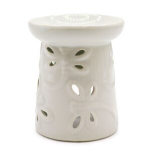 Tranquil Glow Ceramic Oil Burner Dragonfly