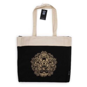 Protective Oversized Tote Chocolate Hamsa Hand