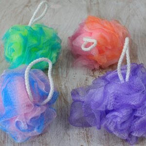 Radiant Exfoliating Bath Scrunchie Variegated