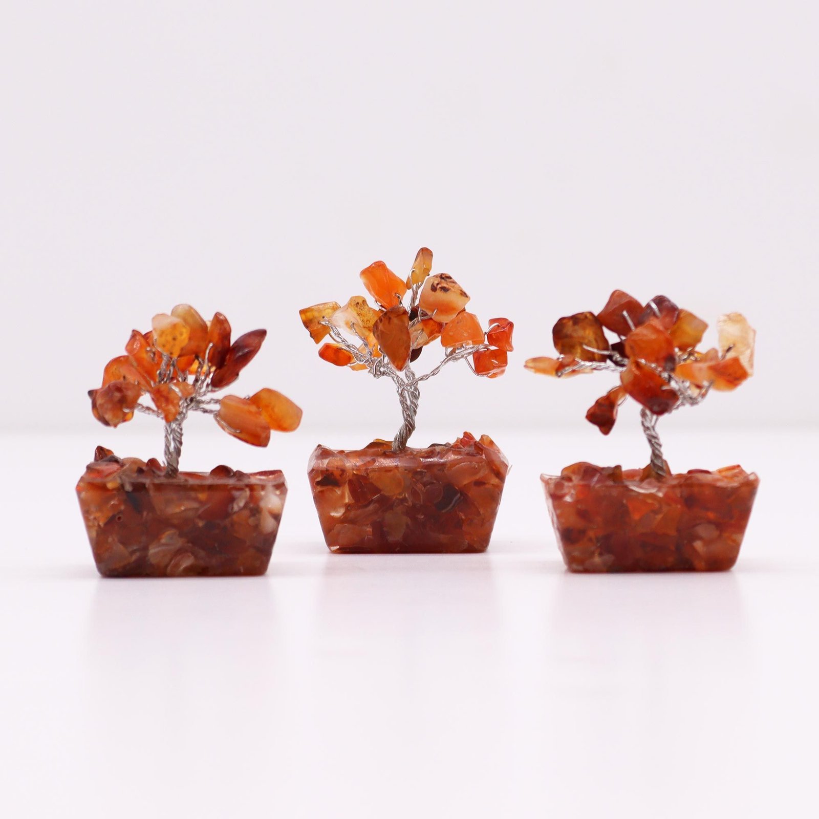 vitality mini gemstone tree carnelian orgonite Vitality Mini Gemstone Tree Carnelian Orgonite - Image 4