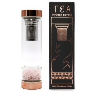 Heart Nurturing Crystal Tea Infuser Rose Quartz