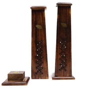 Calming Column Incense Tower Mango Wood