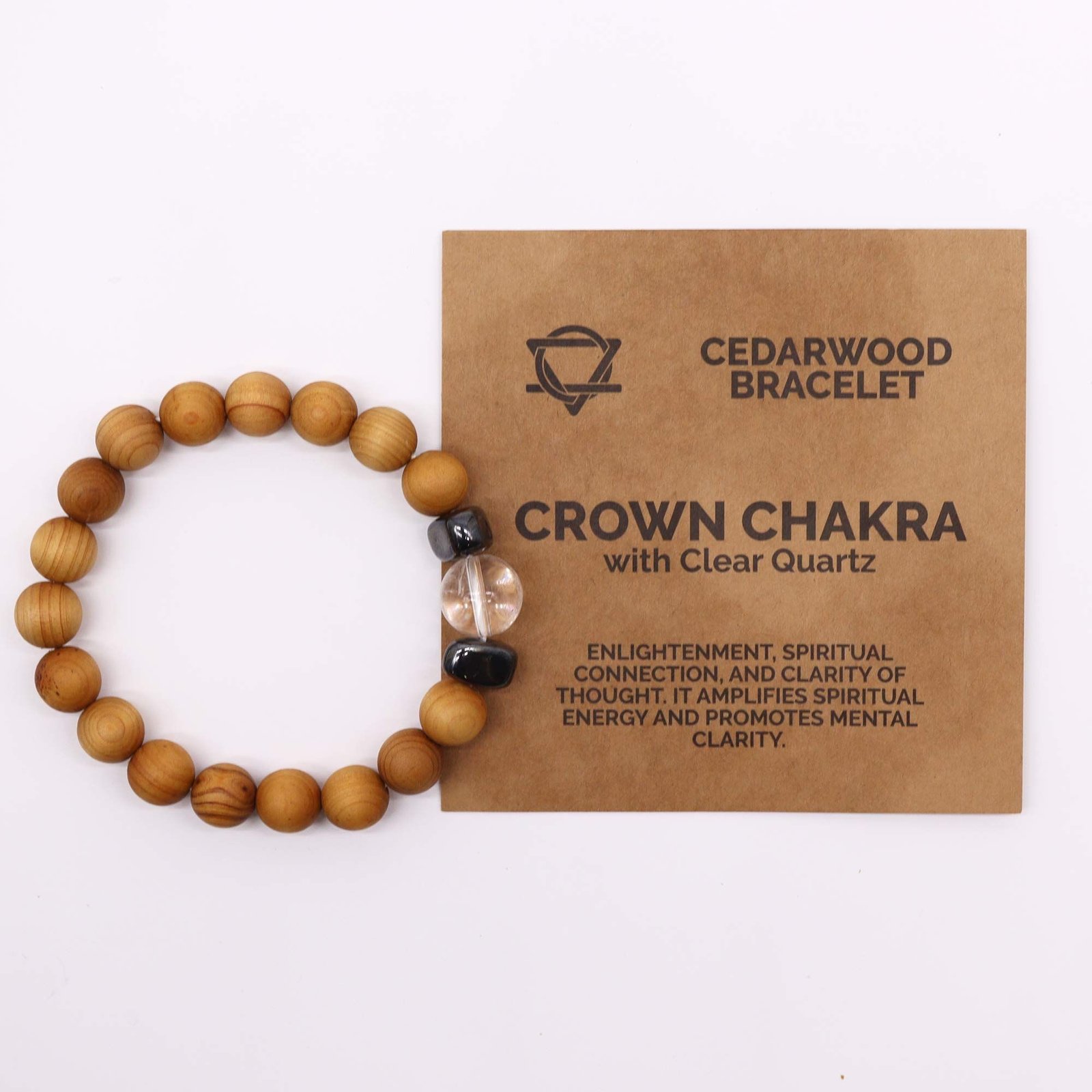 spiritual clarity aroma bracelet clear quartz Spiritual Clarity Aroma Bracelet Clear Quartz - Image 2