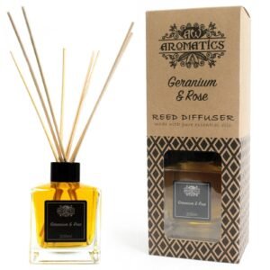Calming Home Reed Diffuser Geranium Rose