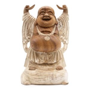 Tranquil Blessings Buddha Statue Suar Wood
