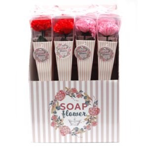 Luxurious Bath Soap Flower Carnation Medium