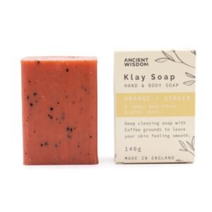 Energising Clay Exfoliating Bar Orange Ginger
