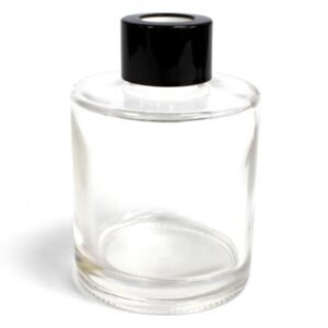 Minimalist Home Reed Diffuser Bottle Round Glass