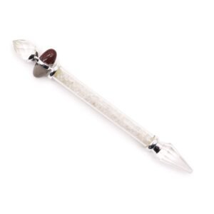 Clarity Amplifying Shiva Lingam Rock Quartz Wand
