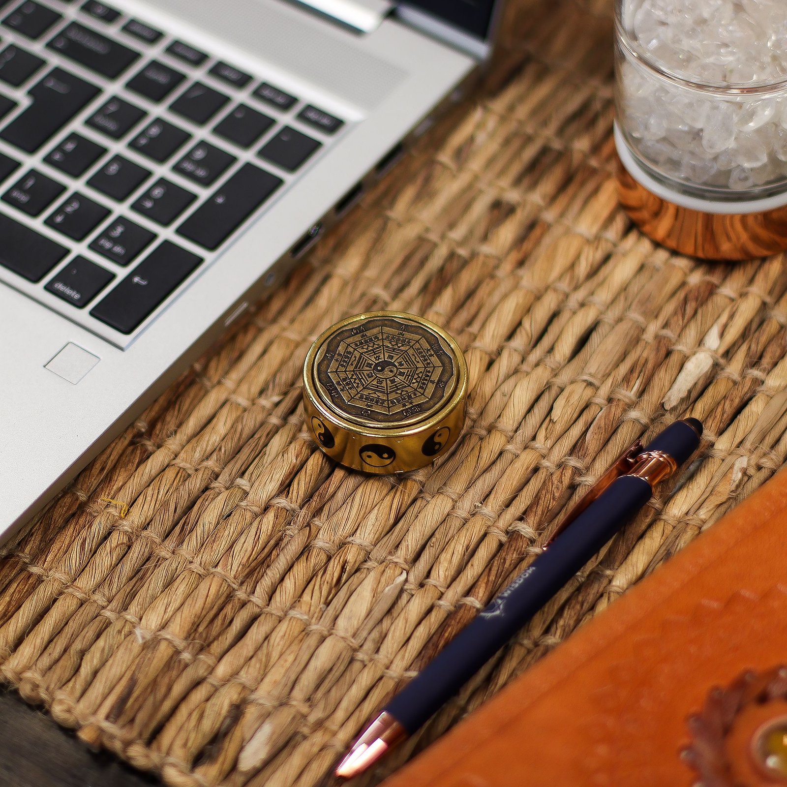 Feng shui bagua energetický disk talizman Feng Shui Bagua disk pre rovnováhu a ochranu – Obrázok 5