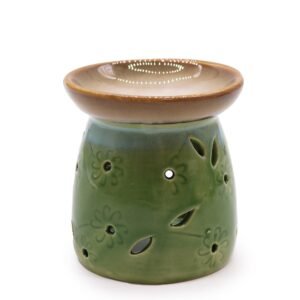 Enchanted Glow Ceramic Oil Burner Mushroom