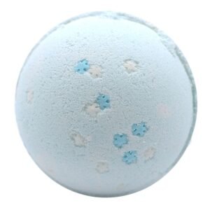 Winter Snowflake Bath Bomb Blueberries