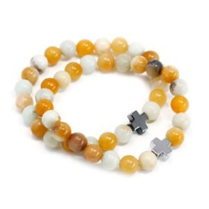 Loyal Connection Gemstone Friendship Bracelets Amazonite